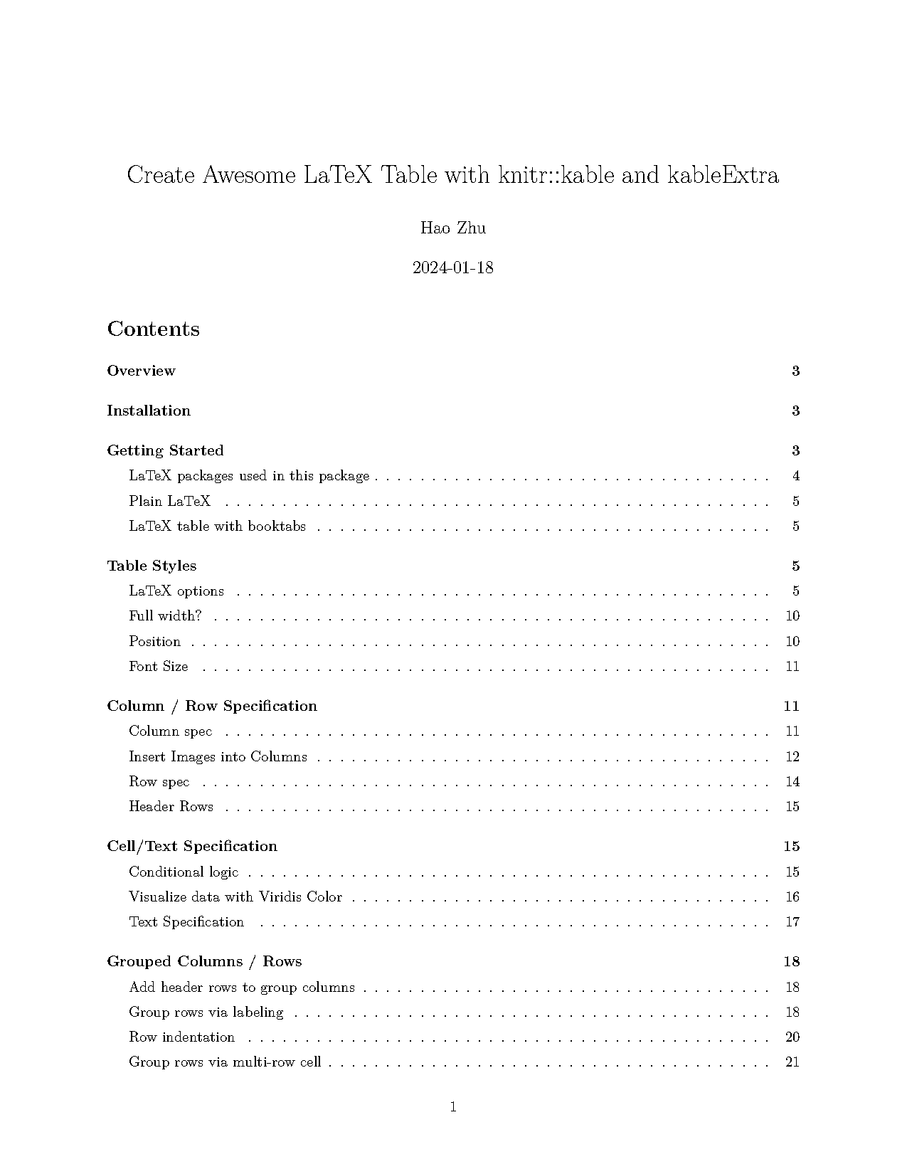 how to change the size of a table latex